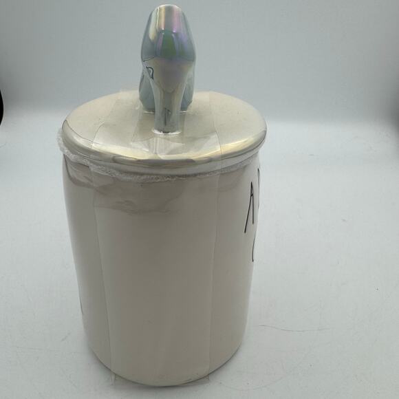 Rae Dunn Disney Princess Mug A Dream Come True Glass Slipper Lid Blue Handle - Picture 4 of 5